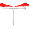 Paraflex standaard - DUO parasol - Rond