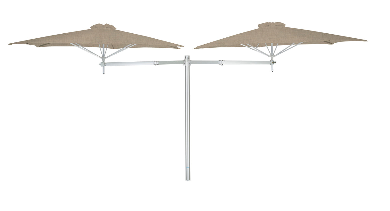 Paraflex standaard - DUO parasol - Rond