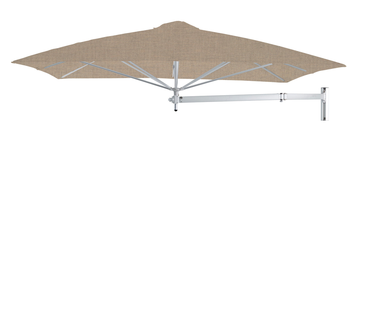 Paraflex standaard - WALL muurparasol - Vierkant