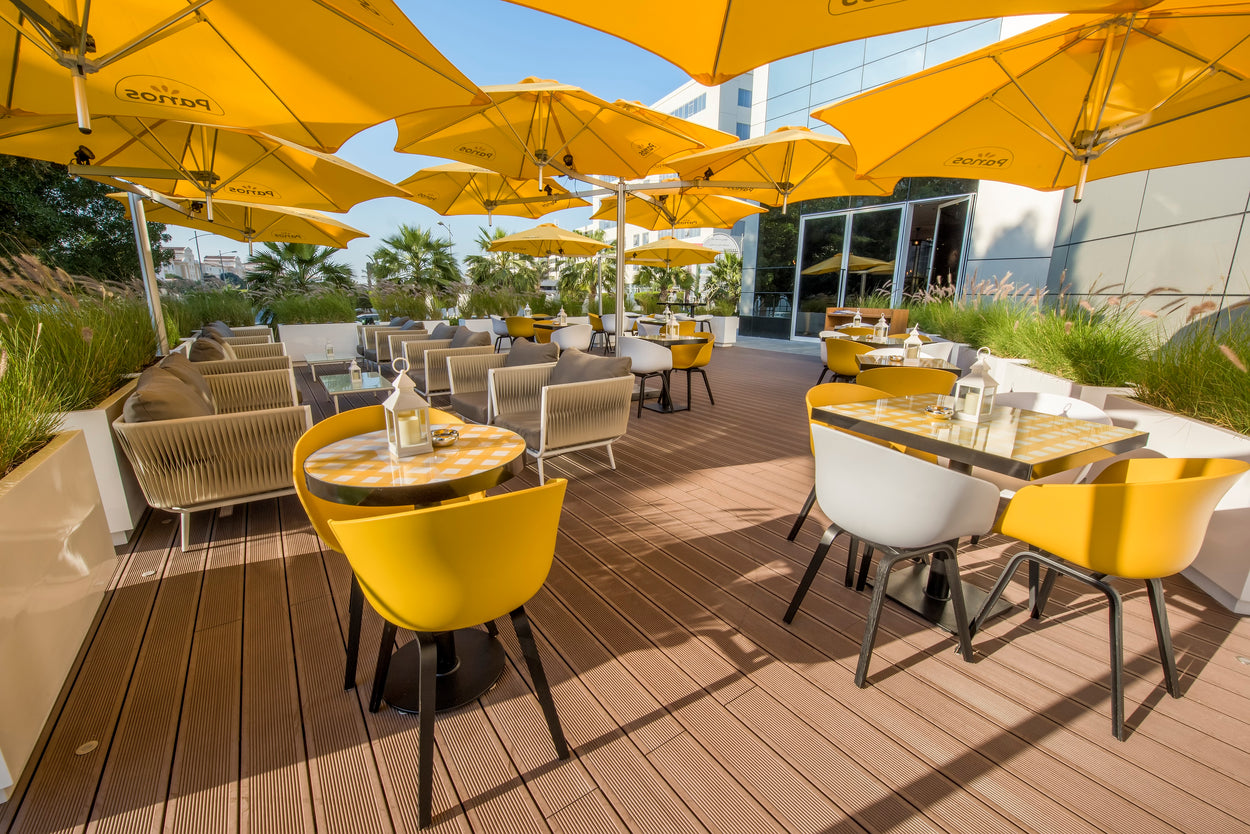 Paraflex standaard - MULTI 4 parasol - Rond