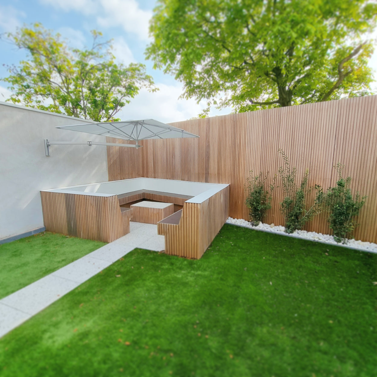 Paraflex standaard -  WALL muurparasol - Rond