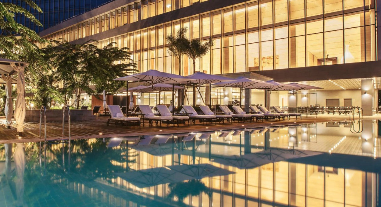 Paraflex standaard - DUO parasol - Rond