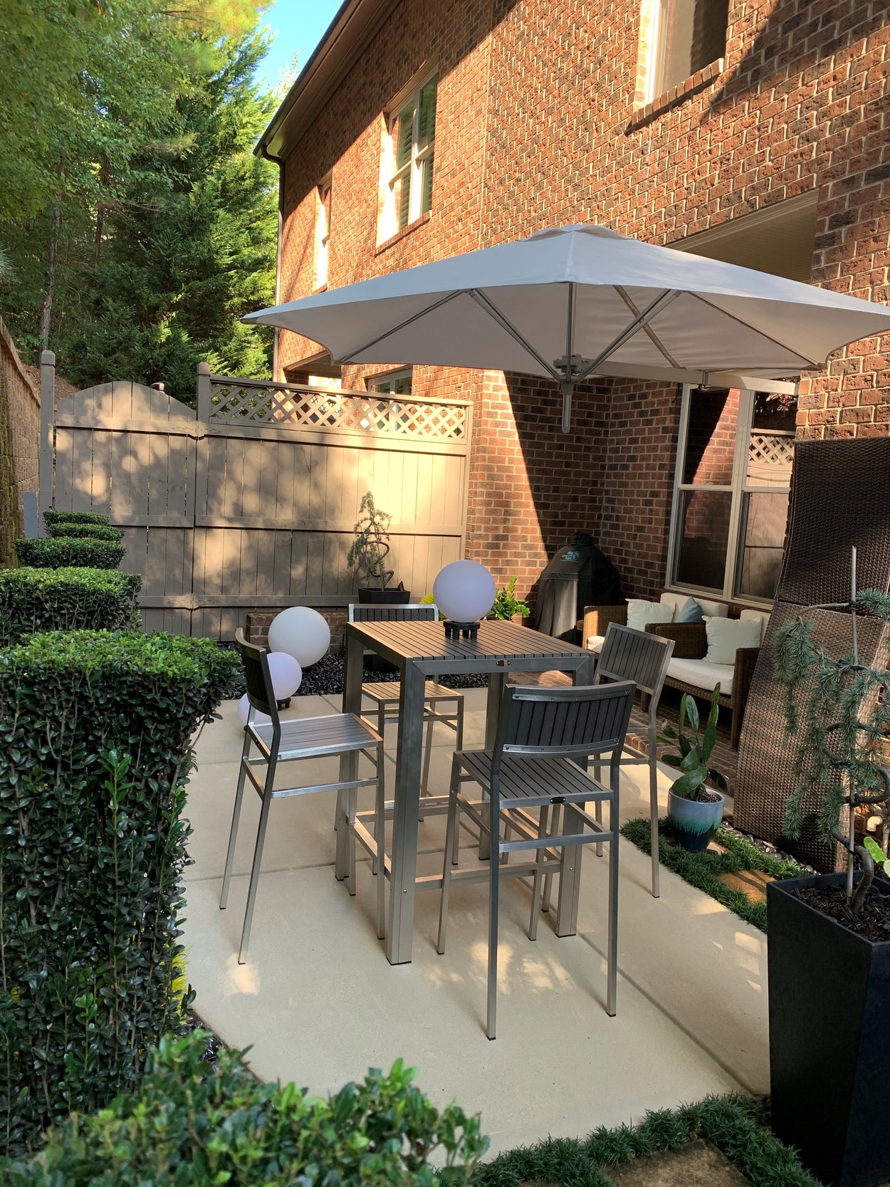 Paraflex standaard - WALL muurparasol - Vierkant