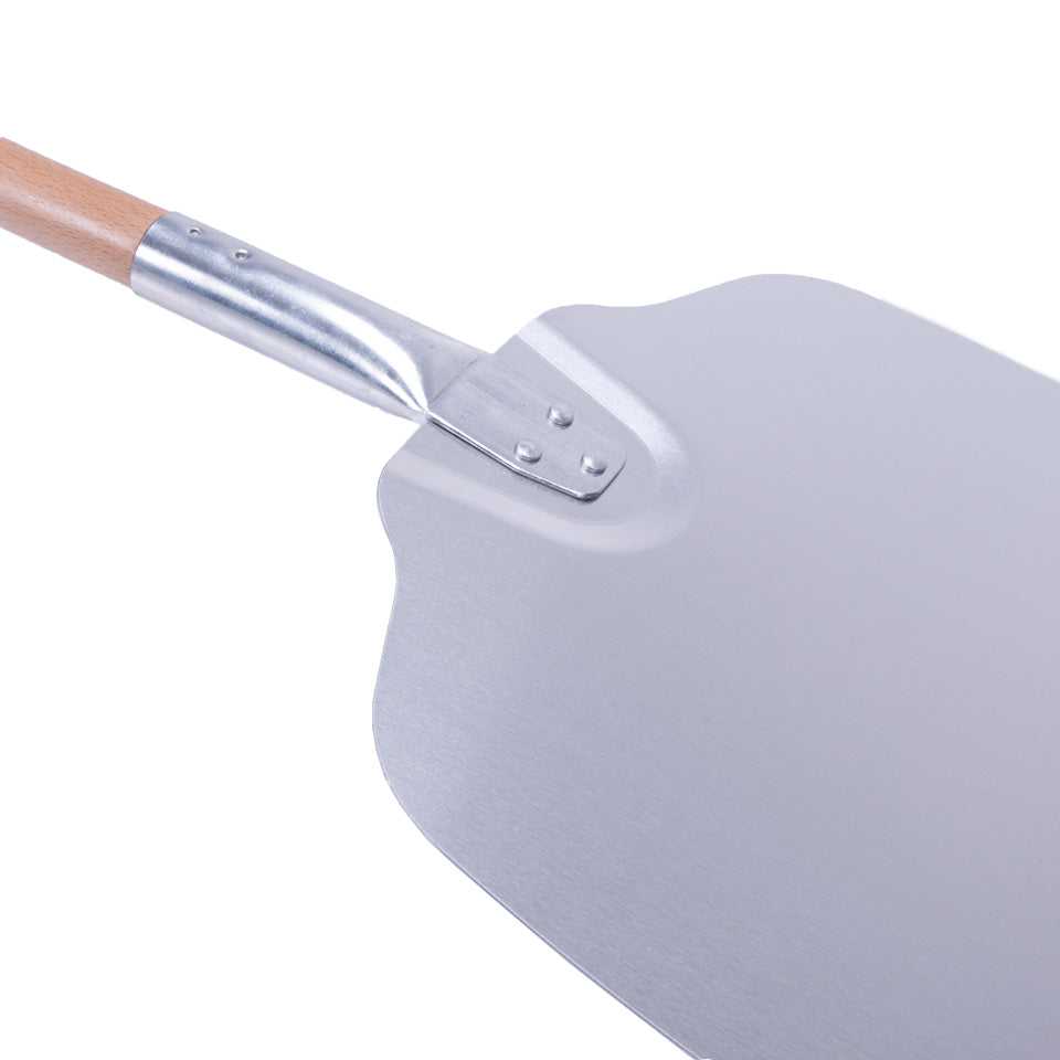 Pizza shovel met handvat