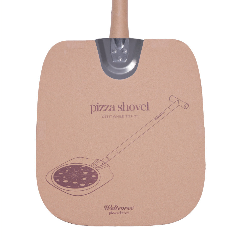 Pizza shovel met handvat