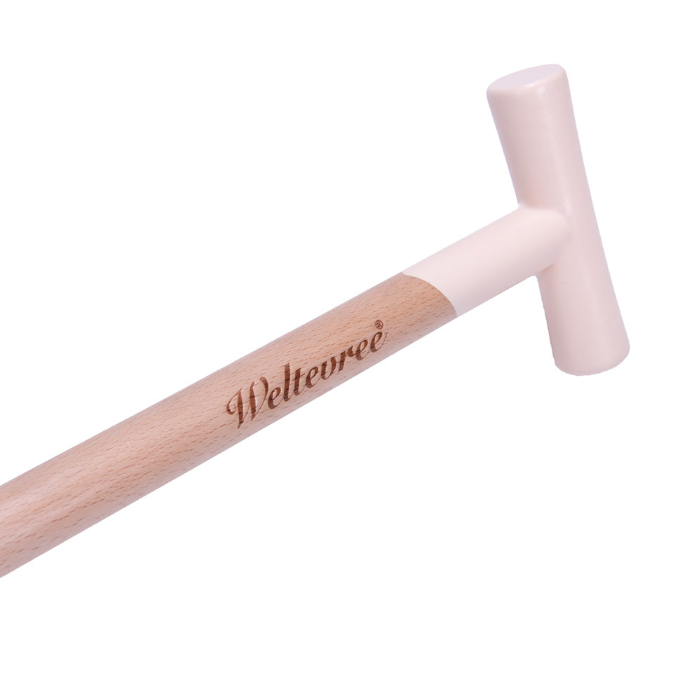 Pizza shovel met handvat