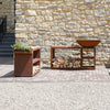 Piatto Tavolo Large 94cm - Corten/Black