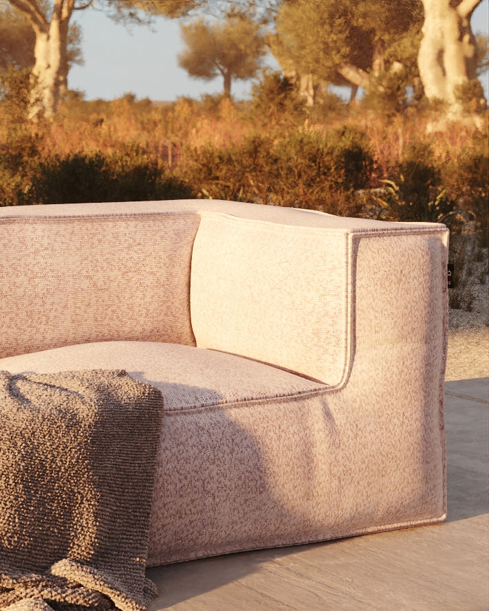 Silky Club Corner Seat out/indoor