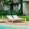 Shine Daybed Aluminium met verborgen wieltjes