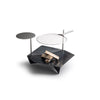 Triple Tafel houder / staaf 40