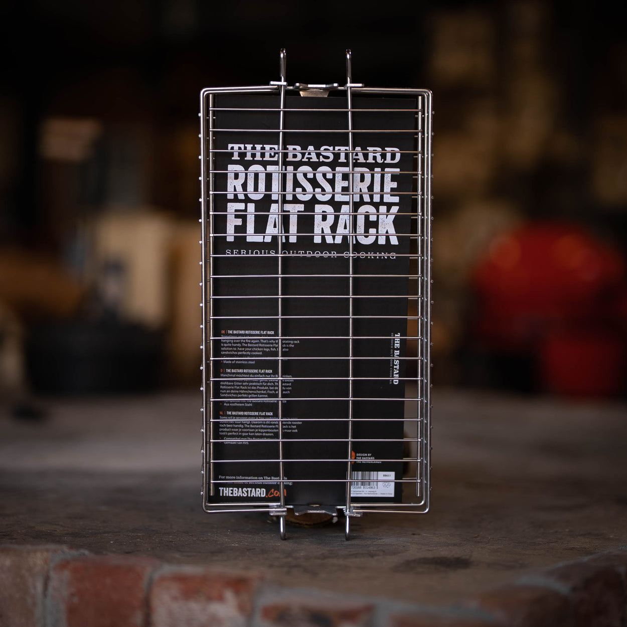 Rotisserie flat rack