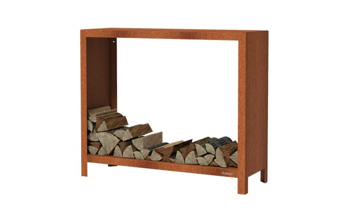 Logg Houtopslag laag - Corten