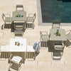 Star armchair Aluminium / 2 stuks