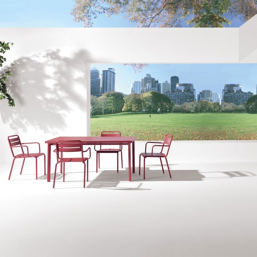 Star armchair Aluminium / 2 stuks