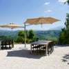 Paraflex standaard - DUO parasol - Rond