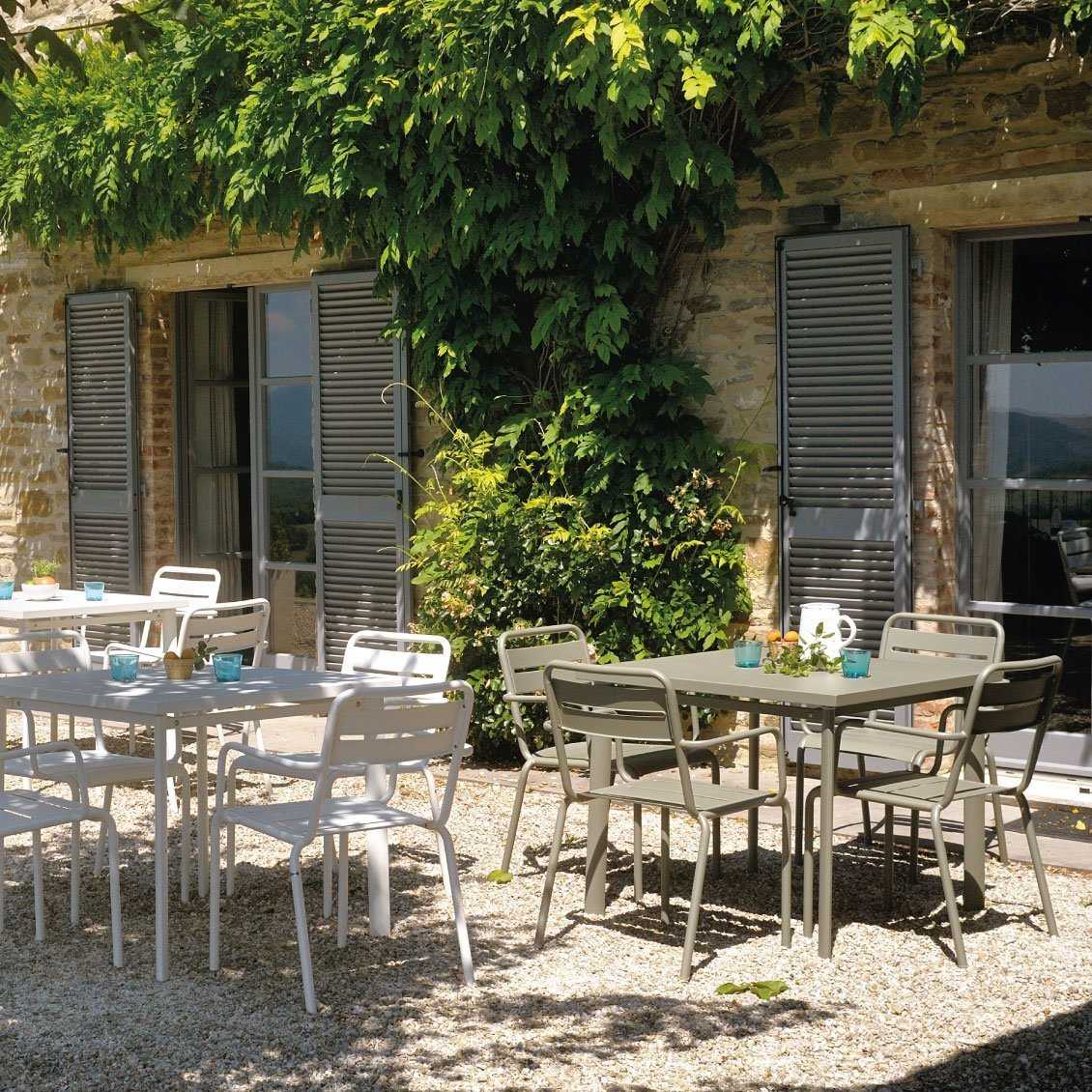 Star chair Aluminium / 2 stuks