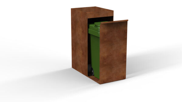 Afvalcontainer 240L met kruidentuin - 3 kleuren