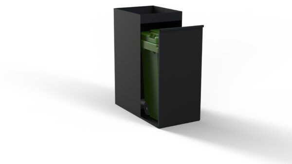 Afvalcontainer 240L met kruidentuin - 3 kleuren