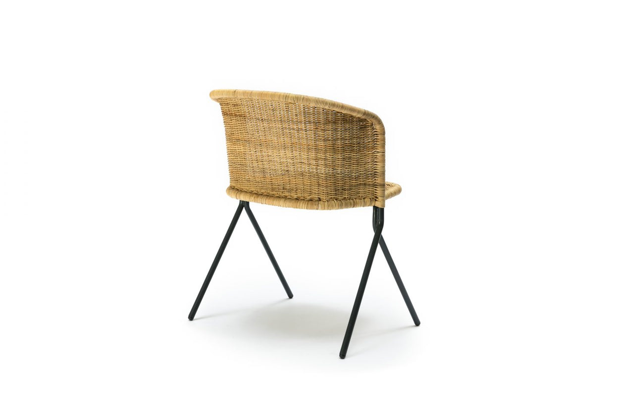 Kaki armchair