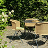 Kaki armchair