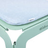 Bended Lounger Pale green + kussen