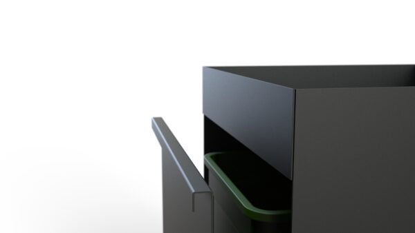 Afvalbak 70L enkel - 3 kleuren