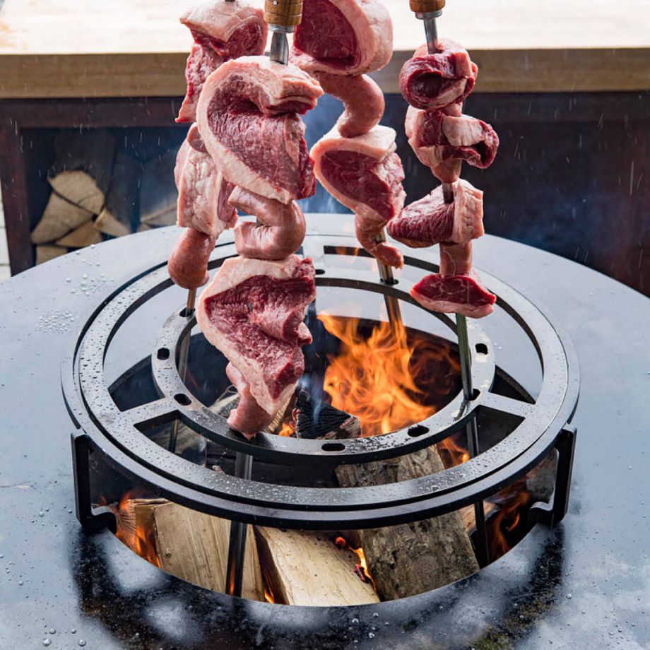 Set Braziliaanse Grill 3-delig - 2 sizes