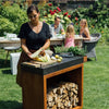 Butcher Block Storage 90 - Corten