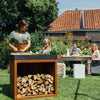 Butcher Block Storage 90 - Corten
