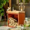 Butcher Block Storage 90 - Corten