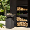 Wood Storage 100 - Corten/Black