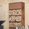 Wood Storage 100 - Corten/Black