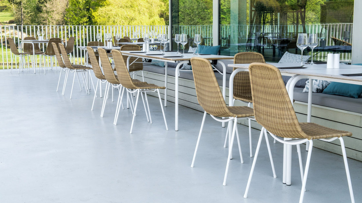 Basket chair outdoor