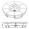 Round Firepit  - 3 sizes