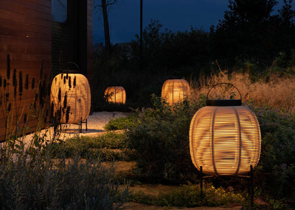 Tika Lantern - steel base Small