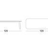 David Salon table 129x45