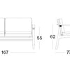 David Lounge sofa 2s