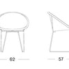Gipsy dining chair / 2 stuks