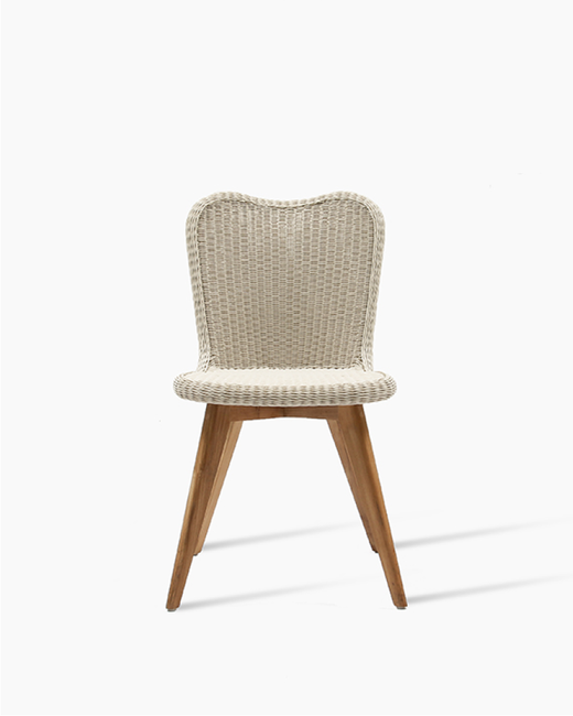 Lena Dining chair - teak base