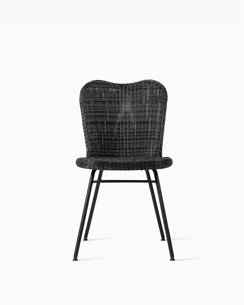 Lena Dining chair - steel A base