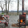 Outdooroven met pizzaoven